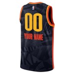 Maillot NBA Oklahoma City Thunder Personnalisable Nike 2023-24 City Edition Navy Swingman - Homme